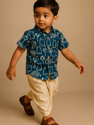 Dark Blue Pattern