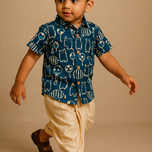 Dark Blue Pattern