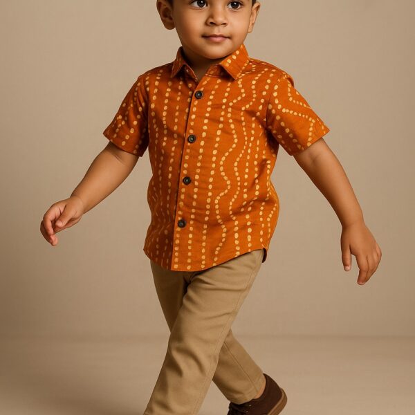 Mustard Yellow Bandhani