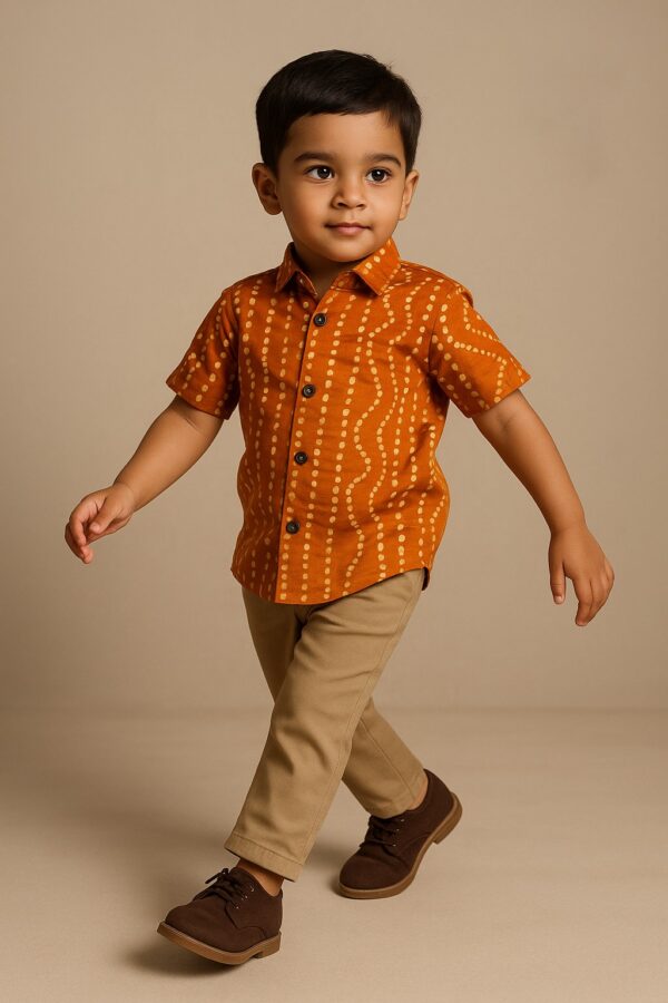 Mustard Yellow Bandhani