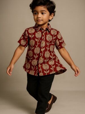 Marron Floral