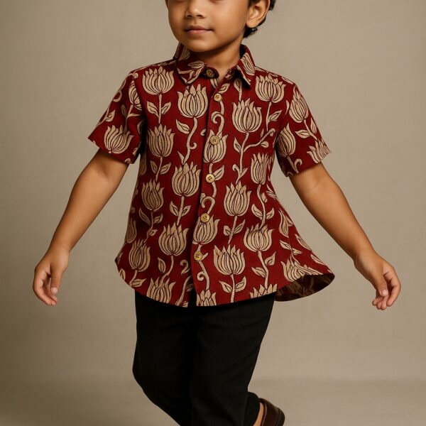 Marron Floral