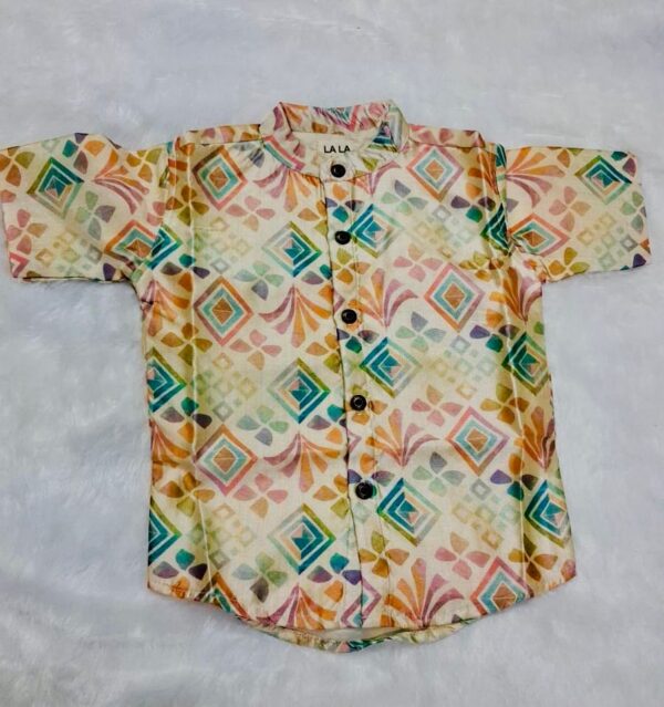 Sandal Pattern Ethnic Shirt
