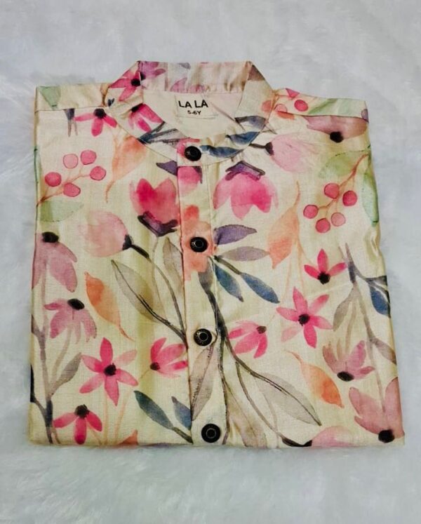 Sandal Floral Ethnic Shirt