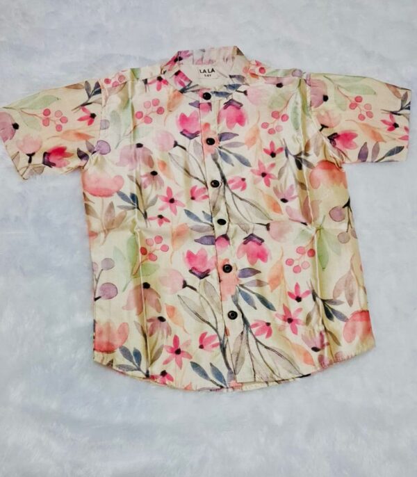 Sandal Floral Ethnic Shirt