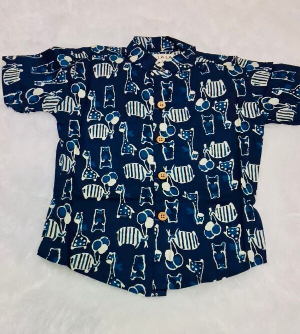 Dark Blue Pattern