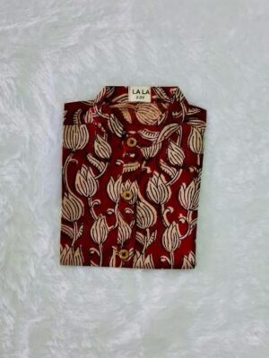 Marron Floral Print – CS-03 H