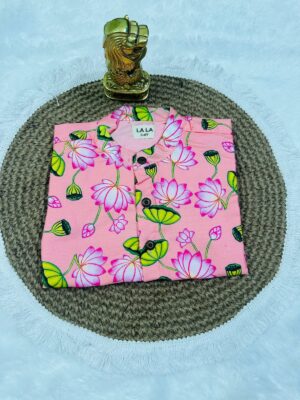 Pink Lotus Print