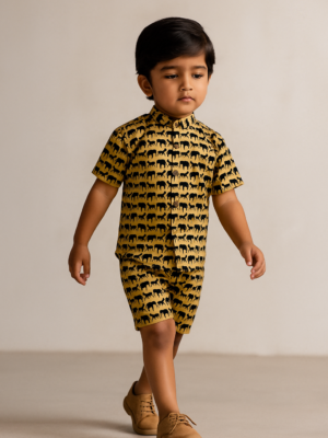 Sandal Animal Print Co-Ord Set Dress