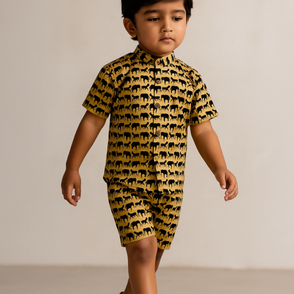 Sandal Animal Print Co-Ord Set Dress