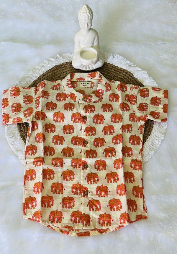 White Elephant Print Co-Ord Set Dress