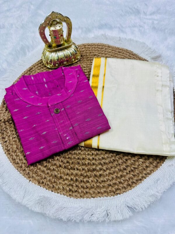 Pink Ethnic Fashion Shirt